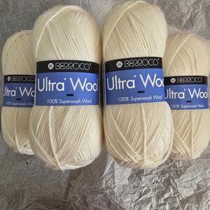 Berroco Ultra Wool 100% Superwash Wool Yarn in Cream